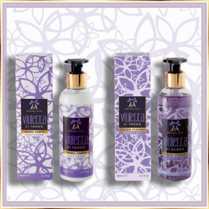 Violetta di Parma Jewels' Joy - Wholesale Body Cream/Lotion - Violetta di Parma body cream 200 ml1