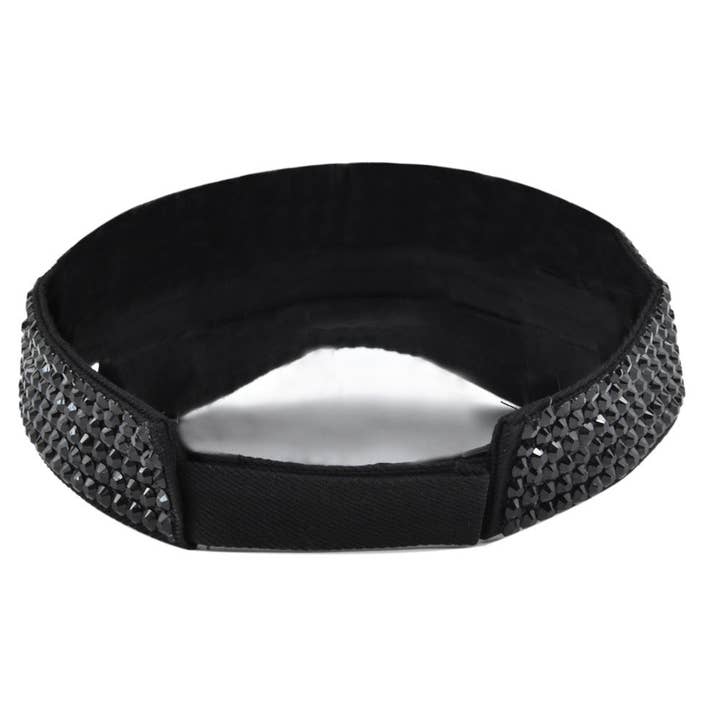 Ole - Wholesale Visor - Women's - Rhinestone Visor Cap C030723