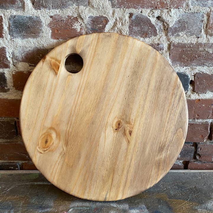 Grace Graffiti – Großhandel Käsebrett – Brotbrett aus Holz, 43,2 cm rund1