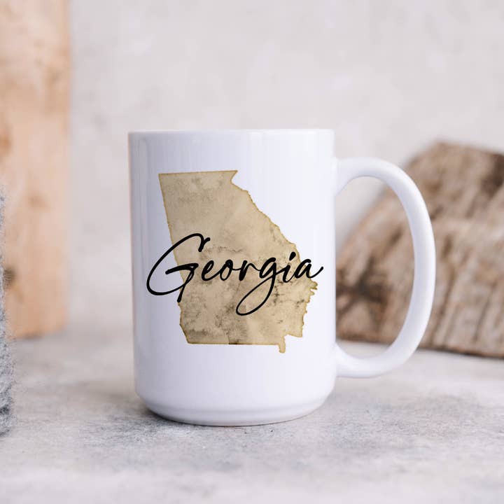Custom State - State Name or City 15oz Coffee Mugs for wholesale by SheMugs