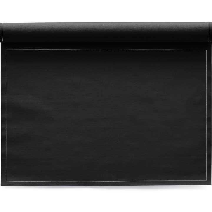 MY DRAP - Wholesale Placemat - Black Cotton Placemats 12 Units3