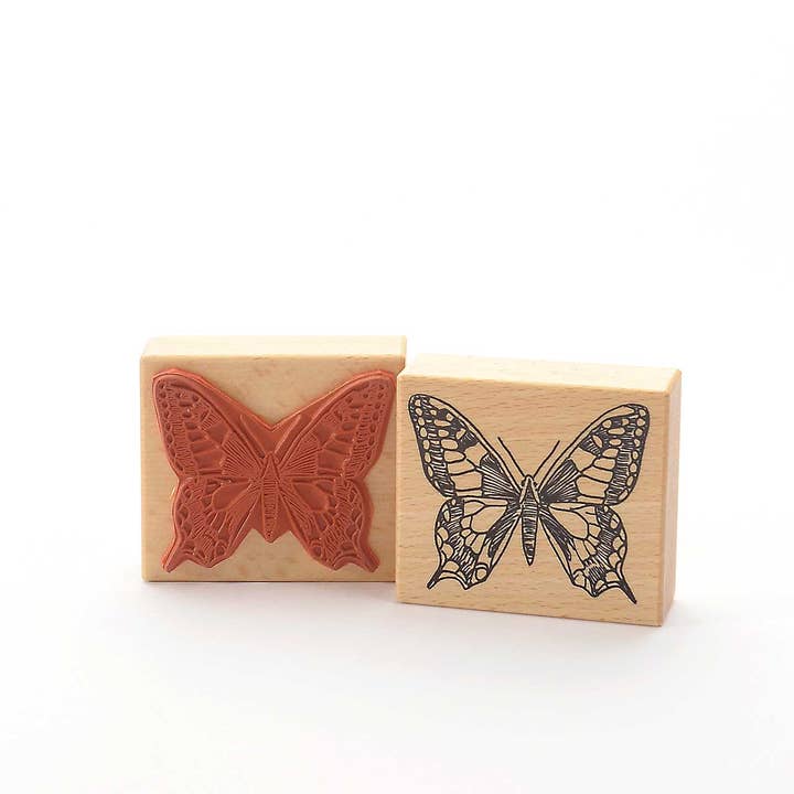 Stamp: Tina - Fjäril - Butterfly for wholesale by Heindesign