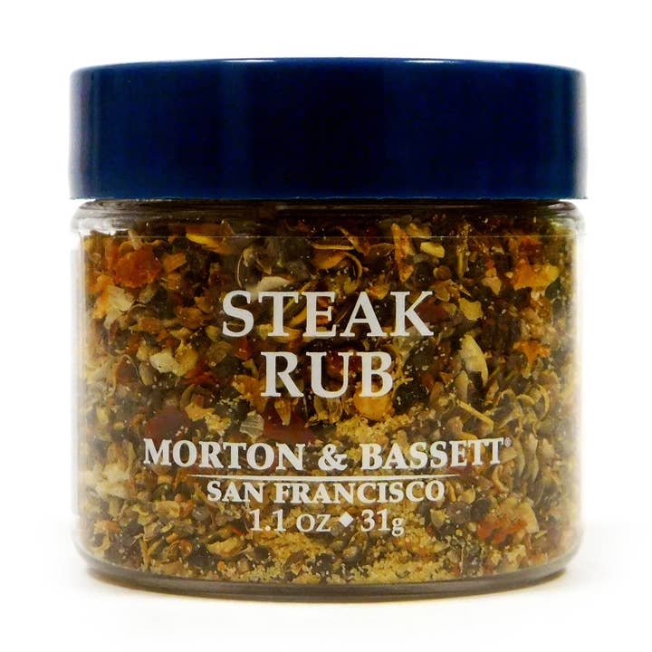 Mini M&B Steak Rub 1.1 oz for wholesale by Morton & Bassett