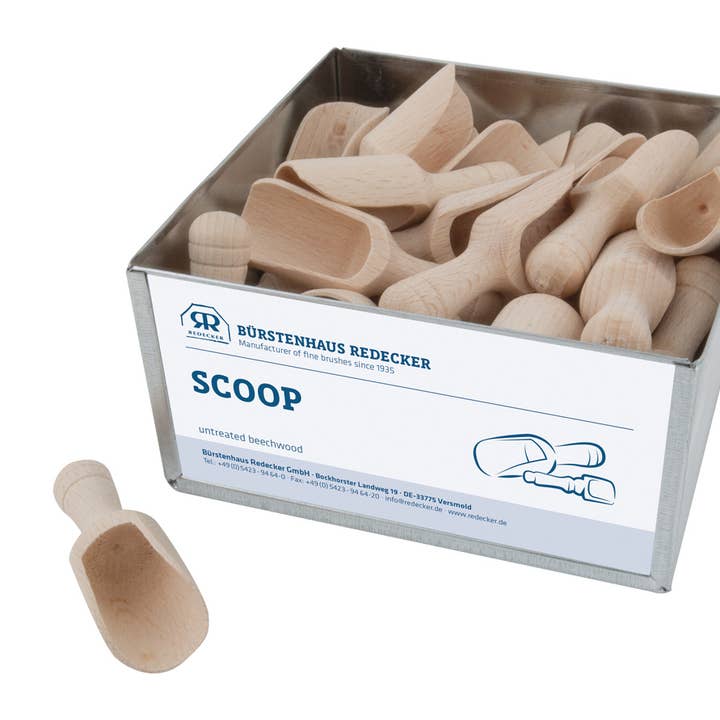 Naturel Cuillère à sel Redecker 40/CDU en vente sur Faire0