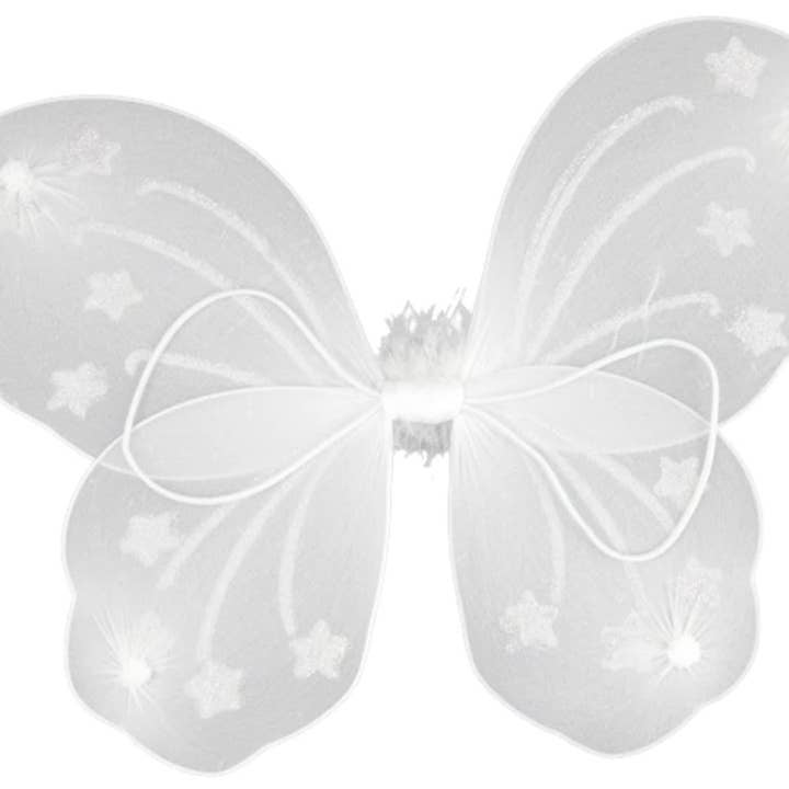 Topkids Accessories – wholesale Utklädningsdräkter – Barn – Ängelvingar Fairy Butterfly Pixie Tinkerbell Maskeraddräkt Flickor Klä upp Kostym Baby Småbarn Barn Barn Små Små Mini-Leksaker Fairywings Set Glitter22