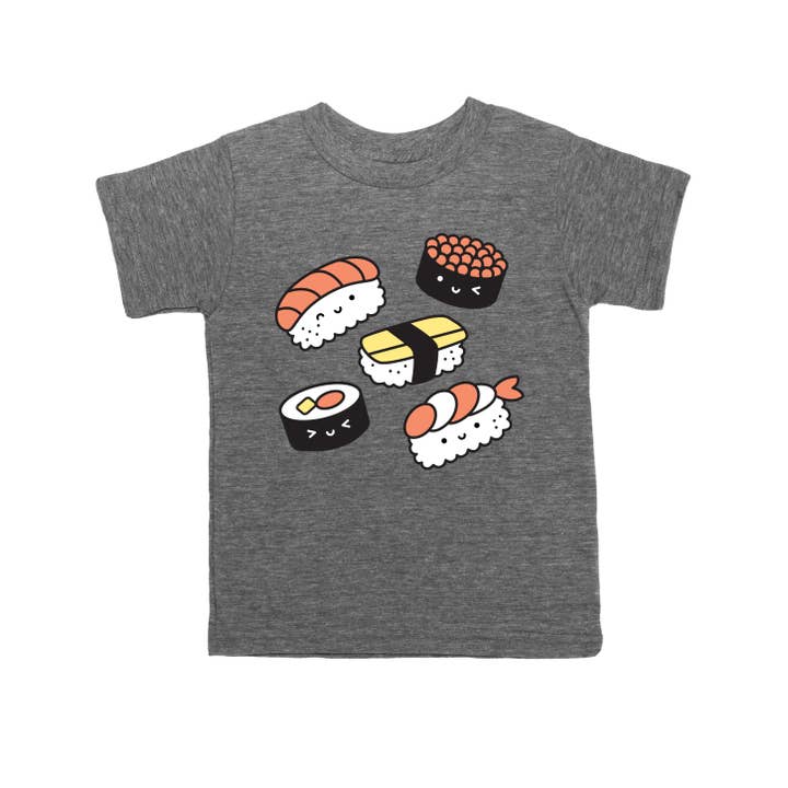 Mochi Kids - Wholesale Screen Printed T-Shirt - Kids - Kawaii Sushi Kid's Graphic Tee