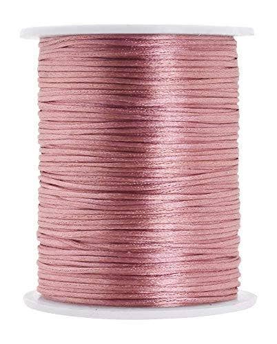 Mandala Crafts - Wholesale Craft Supplies - Mandala Crafts Satin Rattail Cord String from Nylon for Chinese Knot, Macramé, Trim, Jewelry Making4