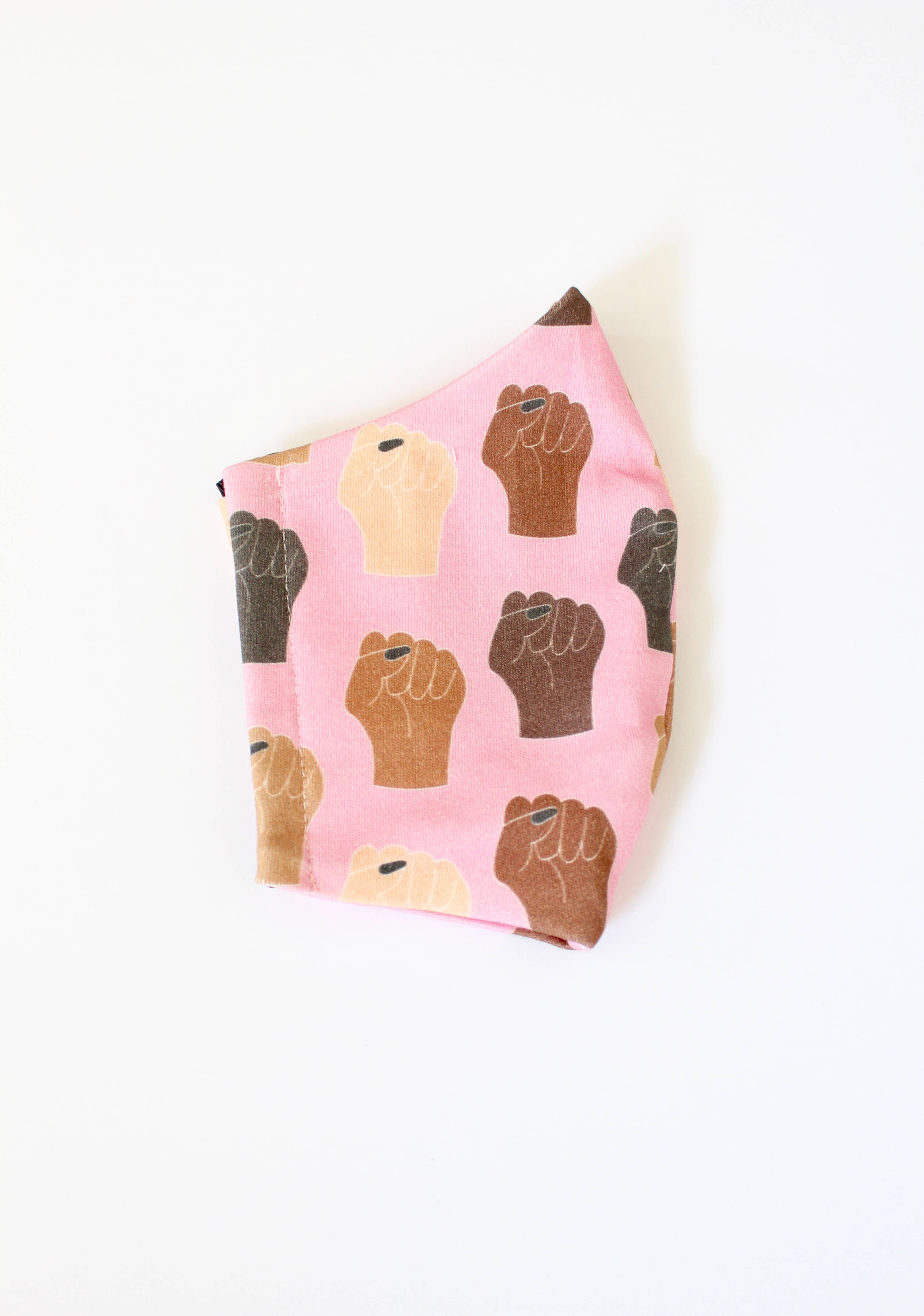 Rainbow Kiddo - Vendita all'ingrosso Mascherina/visiera protettiva - Black Lives Matter Maschera viso BLM1