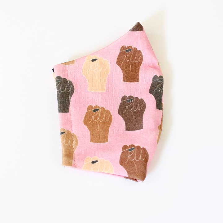 Rainbow Kiddo - Vendita all'ingrosso Mascherina/visiera protettiva - Black Lives Matter Maschera viso BLM1