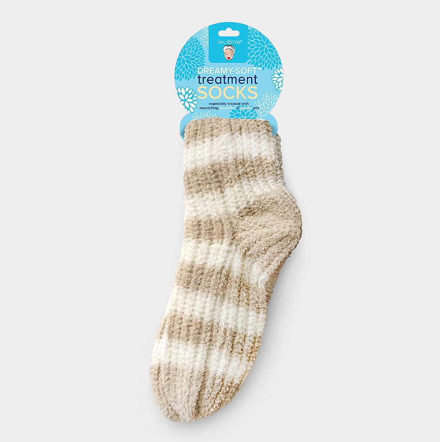 Bath Accessories Company - Wholesale Moisturizing Socks - Treatment Spa Socks4