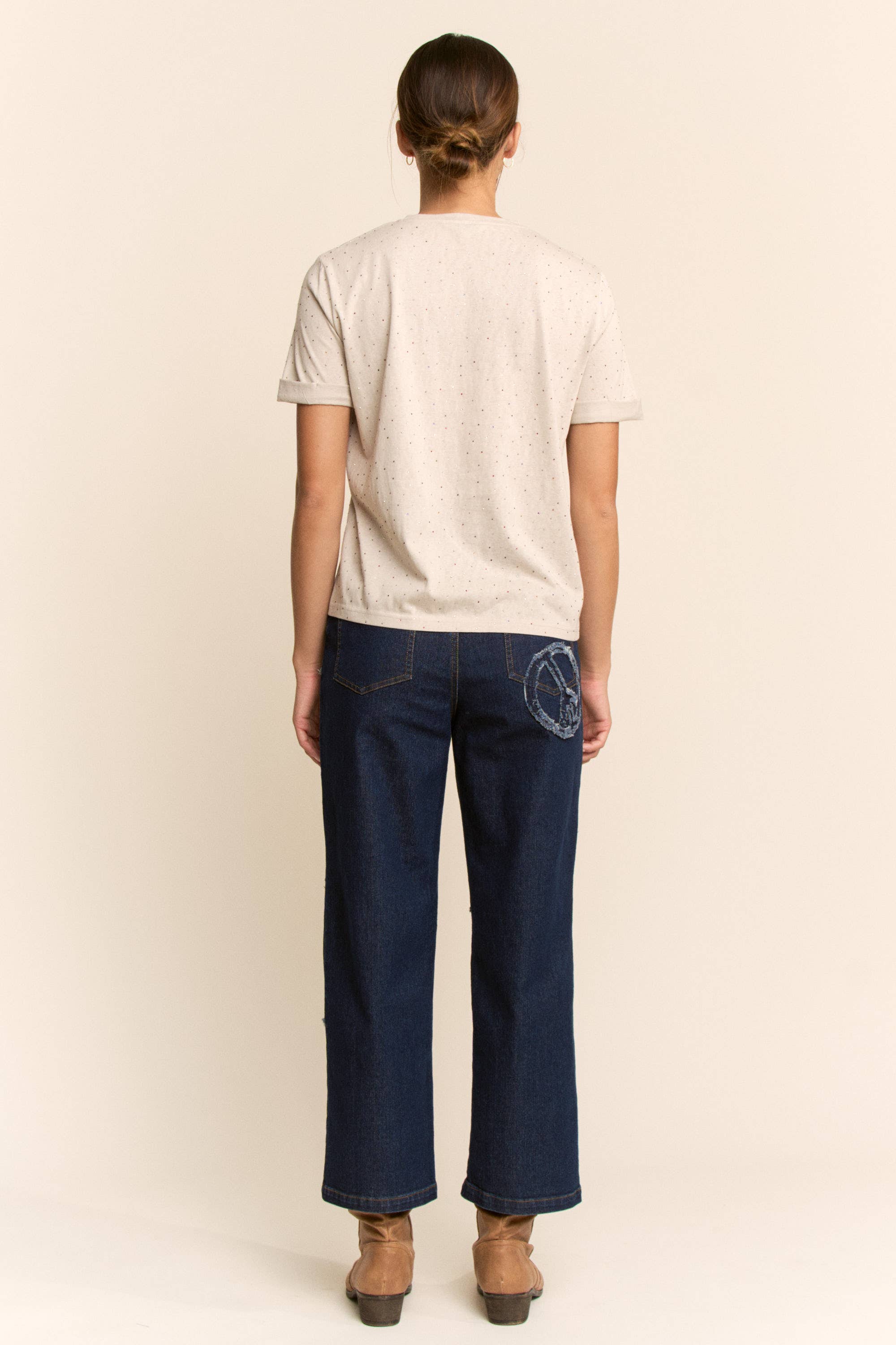 Davi & Dani – wholesale Byxor - Dam – DENIM RAKA BYXOR MED LITE STRETCH19