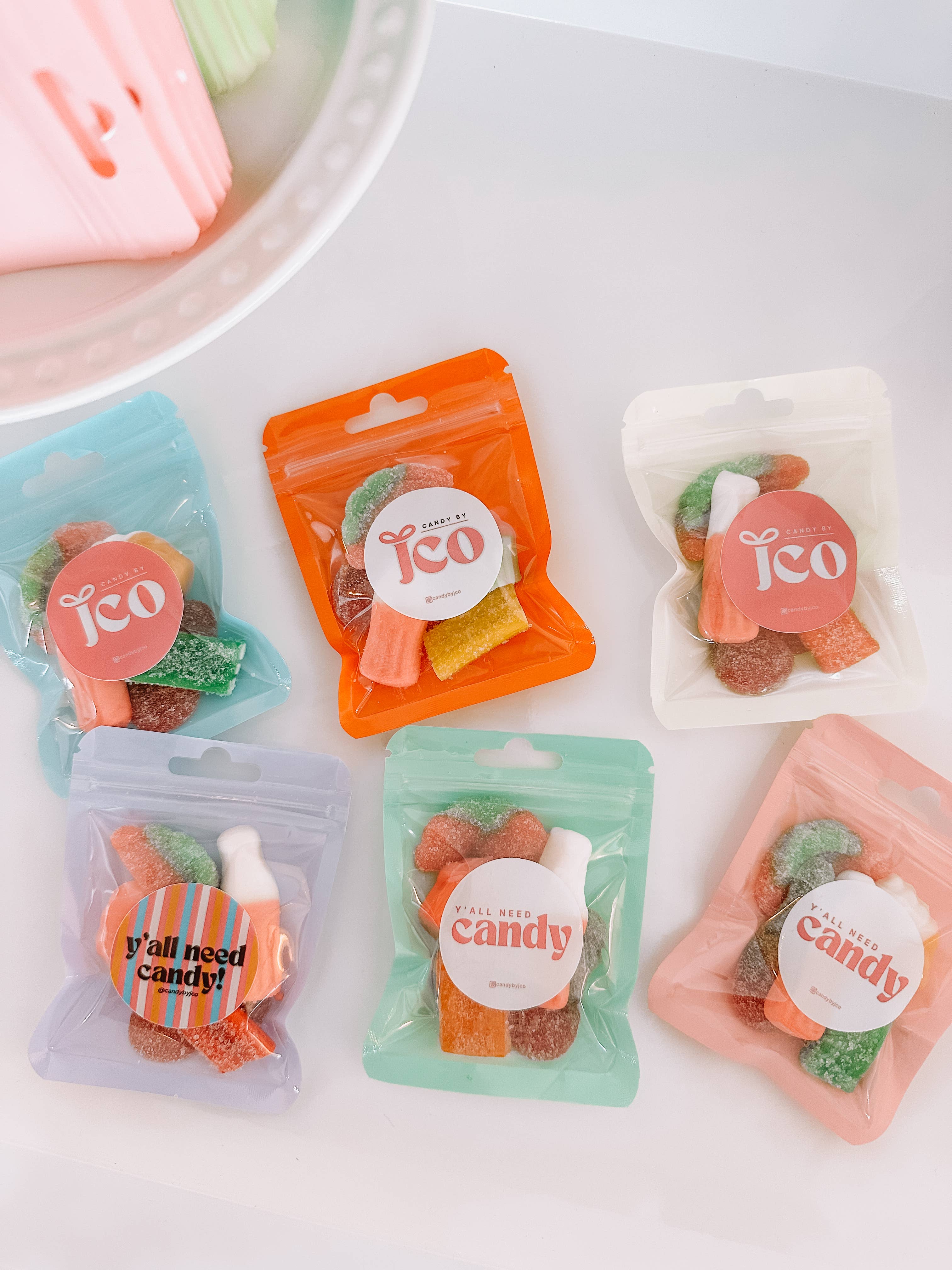 Candy by J.Co - Venta al por mayor Gominolas - Mini Packs de Pastel de Fiesta {bolsa de caramelos con cremallera}8