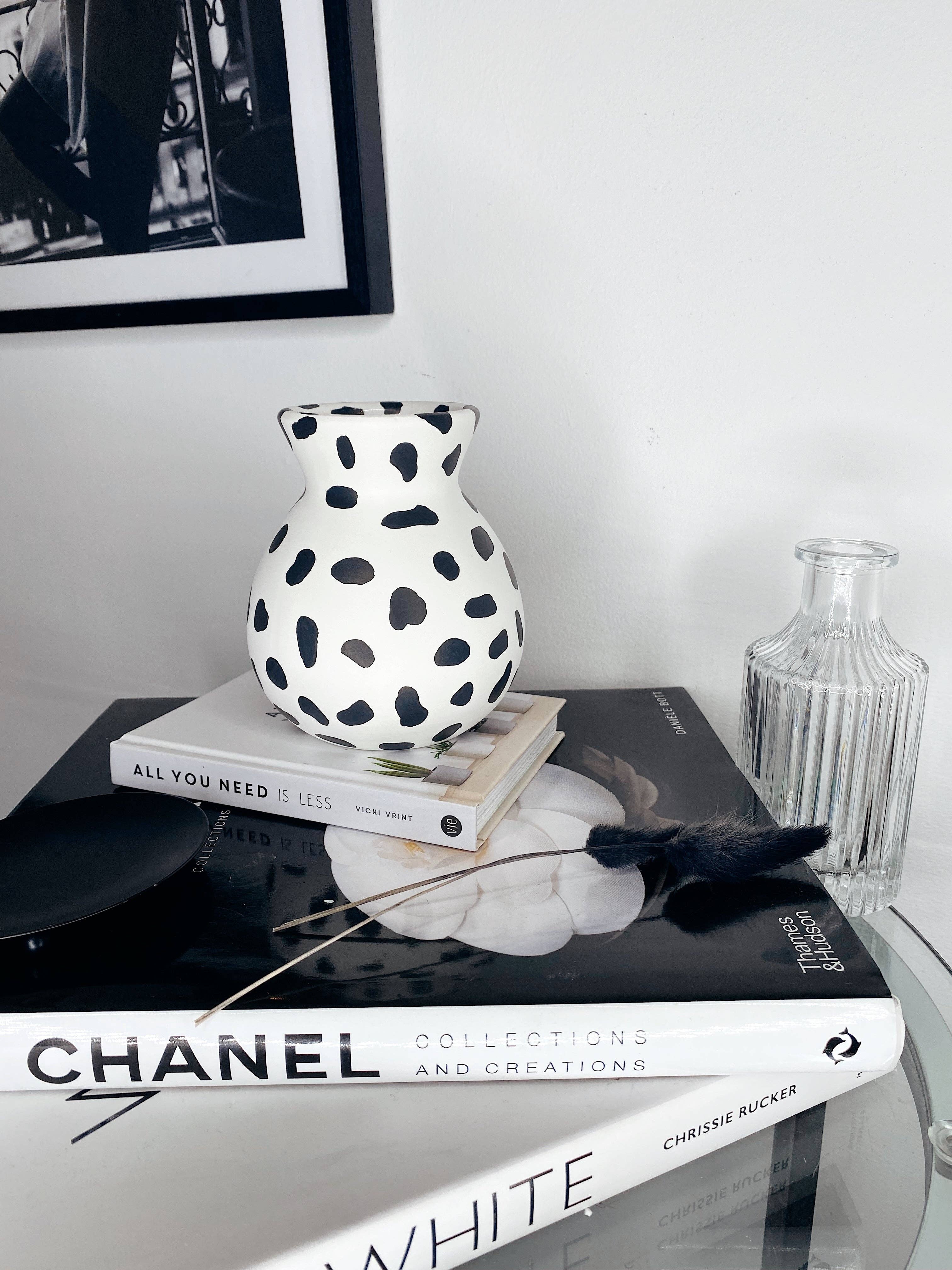 Jasmine Alice Home - Wholesale Vase - Dalmatian Print Vase1