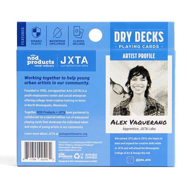 NOD Products - Vendita all'ingrosso Carte da gioco - Carte da Gioco Impermeabili Dog Design Dry Decks – Ecologiche4