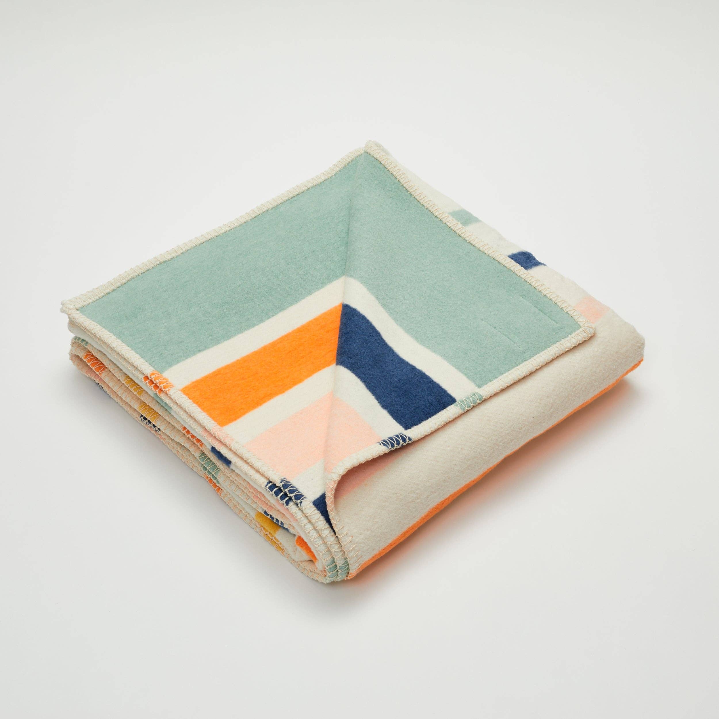 Atlantic Blankets - Wholesale Throw Blanket - Seakind Striped Recycled Cotton Blanket1