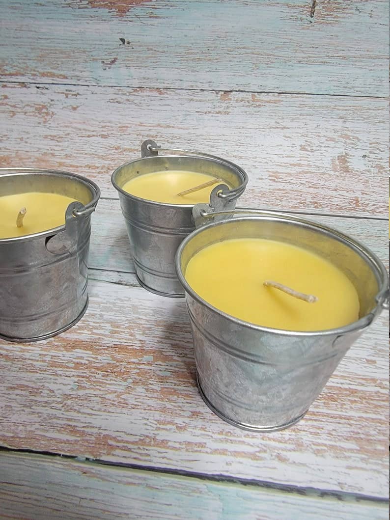 Superior Dry Goods - Wholesale Outdoor Candle - Lavender Mosquito Bucket Candle | Beeswax | Citronella6