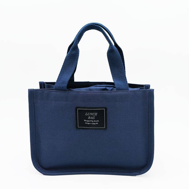 ACCITY - Wholesale Lunch Bag/Box - CASUAL PICNIC INSULATED DOUBLE LAYER BENTO BAG_CWAB18249