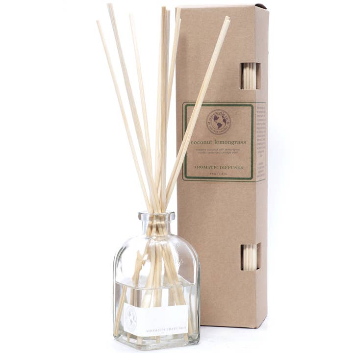 reed diffuser COCONUT LEMONGRASS for wholesale by Eco Candle Company