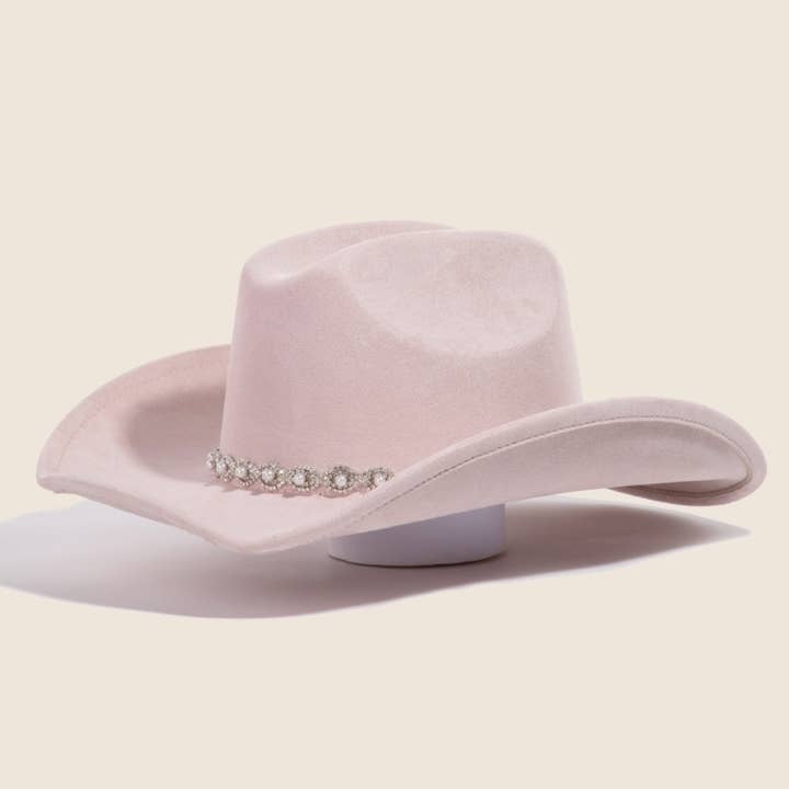 Pearl Pattern Band Western Cowboy Hat for wholesale by Anarchy Street