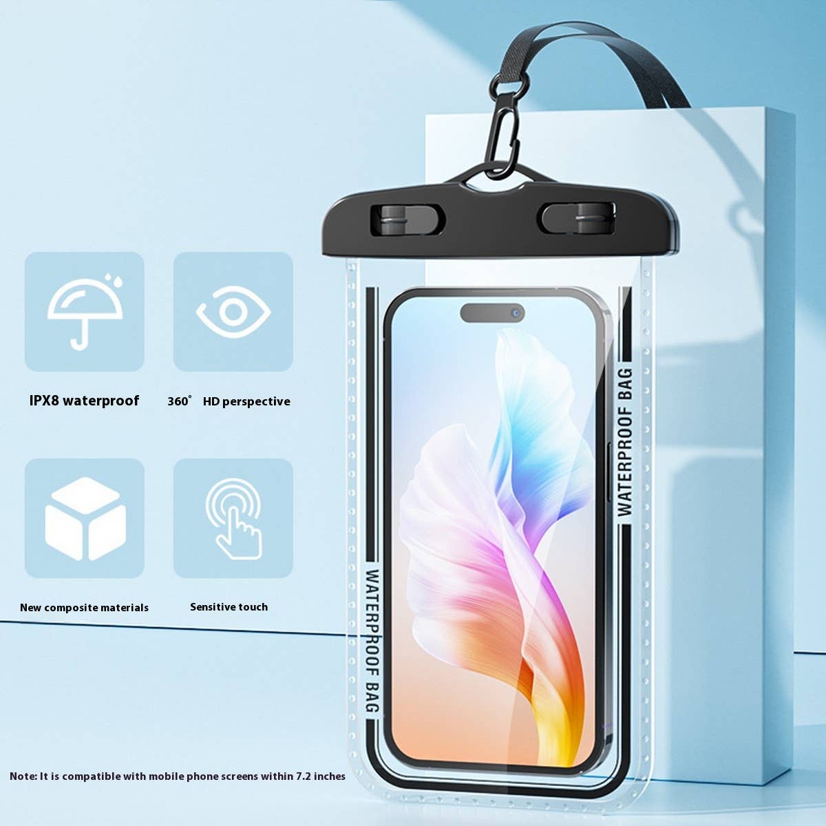 ACCITY - Wholesale Phone Case - Unisex - Waterproof Phone Case for Swimming -Touchscreen_CWMM67750