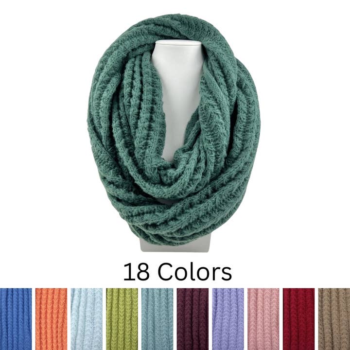 Écharpe tricotée Humble Hilo, écharpe Infinity
pour la vente par Humble Hilo