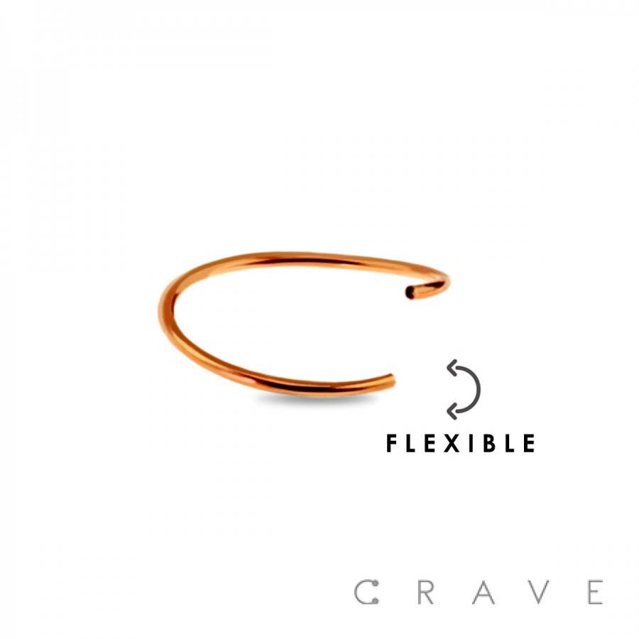 CRAVE - Wholesale Jewelry Set - 925 STERLING SILVER INFINITY NOSE HOOP PACKAGE2