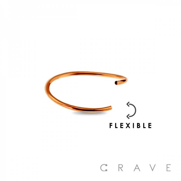 CRAVE - Wholesale Jewelry Set - 925 STERLING SILVER INFINITY NOSE HOOP PACKAGE2