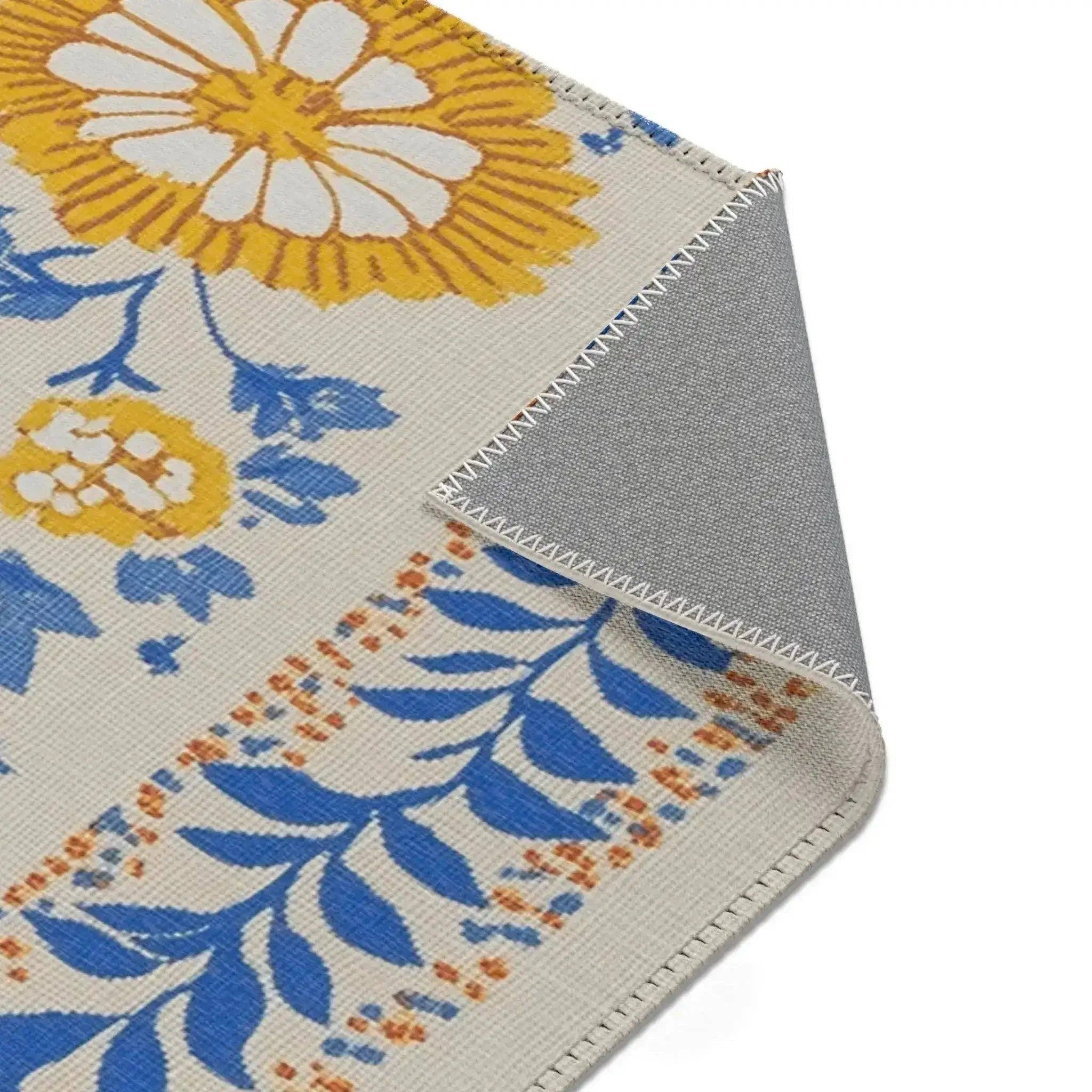 Maia Homes – wholesale Matta – Marigold Stripes – Folkloristisk Blommig Accentmatta2