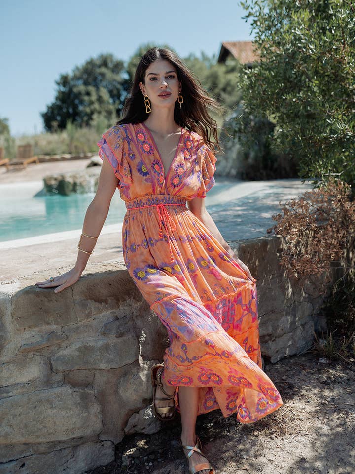 ELBA LONG DRESS para venta al por mayor de Piti Cuiti