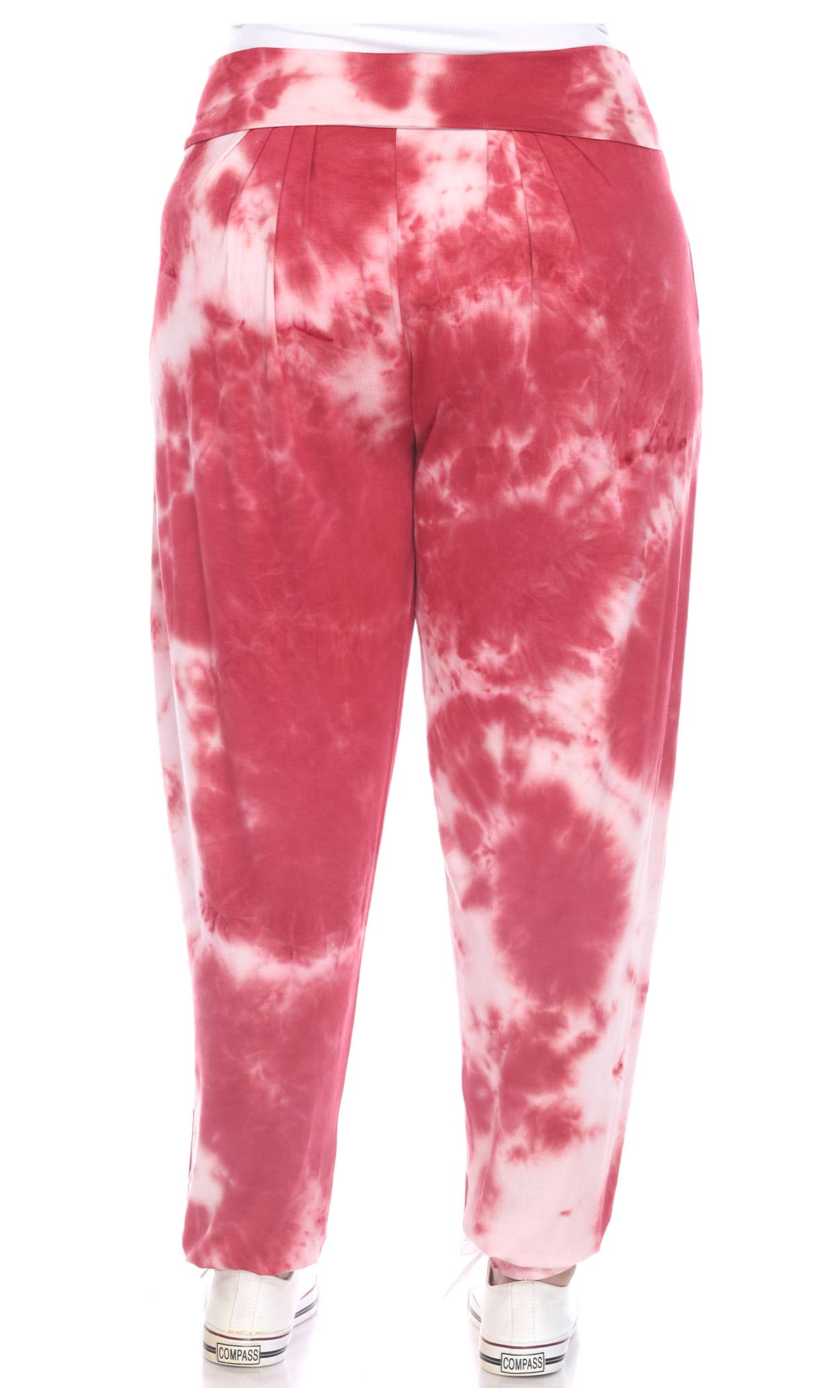 WHITE MARK - Venta al por mayor Pantalones - Mujer - MÁS EL TAMAÑO DE LAZO DYE HAREM PANTALONES15