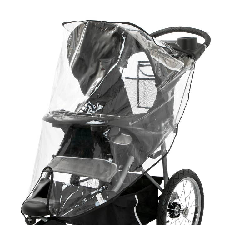 Jogging Weather Shield, Clear Plastic Stroller Cover for wholesale by Nuby