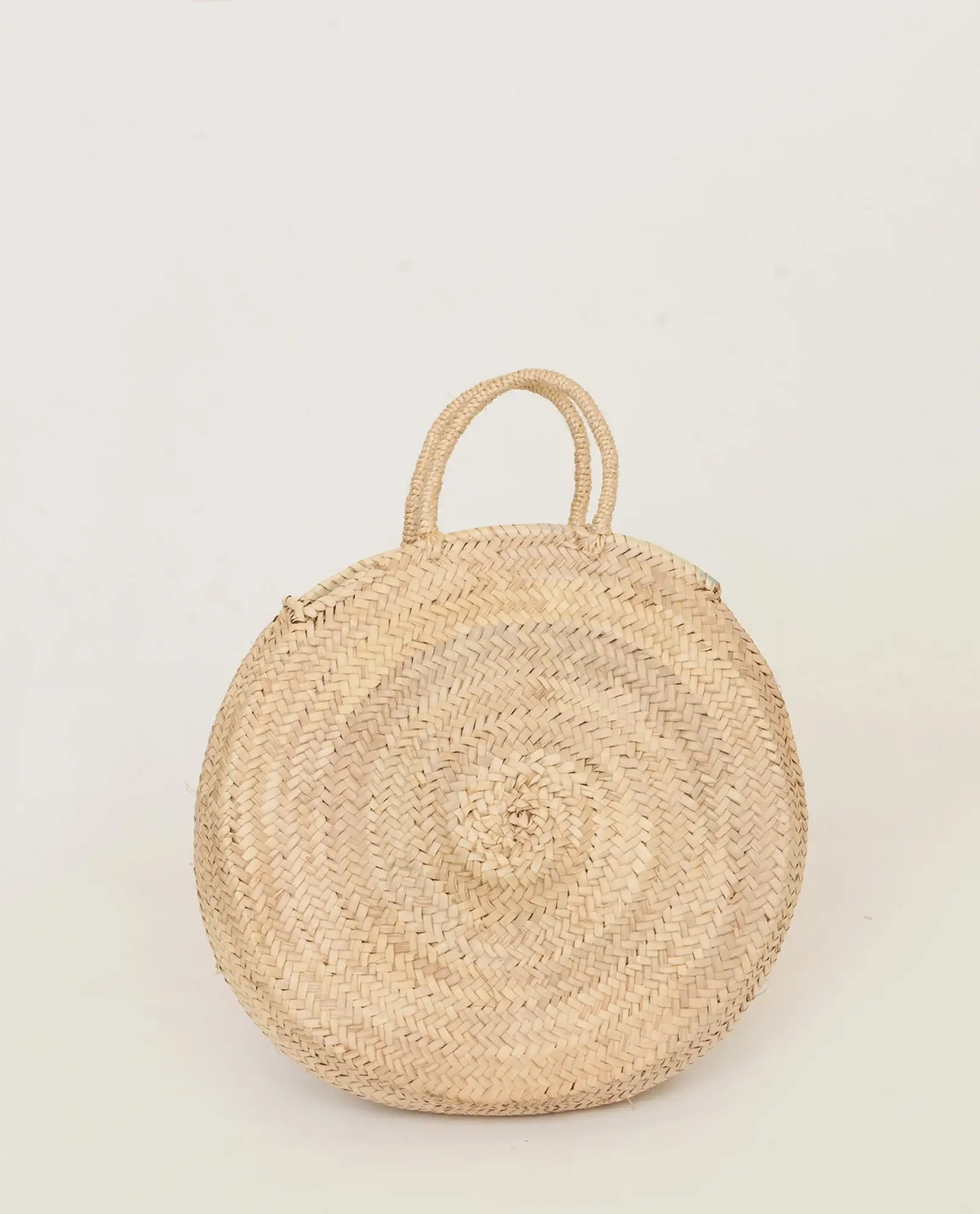 My artisans – Großhandel Strandtaschen – Kreis Korb Tasche – Handgewebte Strohtasche | Hergestellt in Portugal1