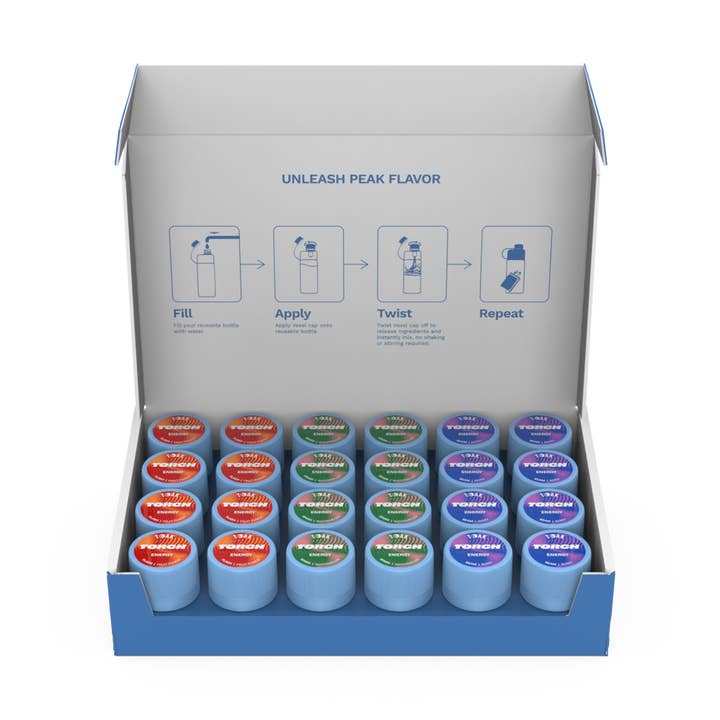 TOAK® Torch Nachfüllpackung mit 24 Kapseln — Sortenpackung für den Großhandel von Vessl, Inc.