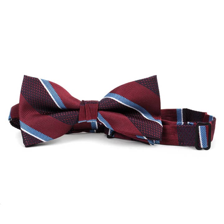 Selini New York - Wholesale Bow Tie - Men's - 12pc Assorted Men's Pattern Banded Bow Ties - FBB12-ASST-A