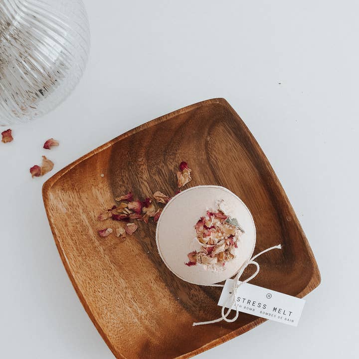 Agha Studio - Wholesale Bath Bomb/Fizz - Stress Melt Bath Bomb