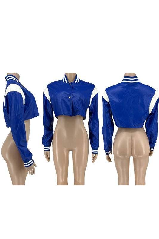 Flarix - Wholesale Leather Jacket - Women's - faux leather cropped jacket4