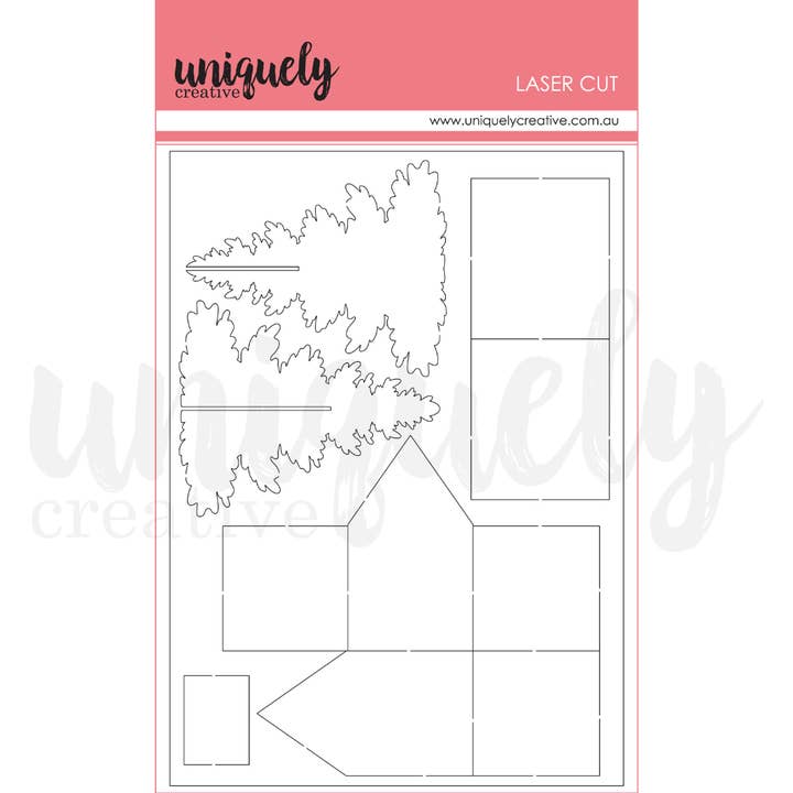 Uniquely Creative - Wholesale Craft supplies - Tiny House 2 Laser Cut