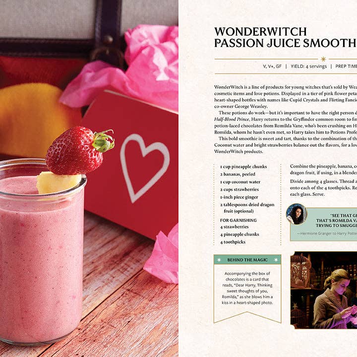 Insight Editions - Wholesale Cookbook - Harry Potter Fantastic Beasts:Cookbook & Rolling Pin Giftset