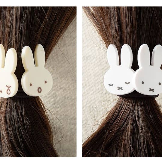 K_Wonderland – wholesale Hair tie – Miffy Acryle Face Hair Tie String Scrunches