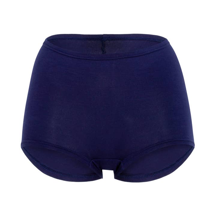 Dames Hoge Taille Slip - Marineblauw for wholesale by BeBambo