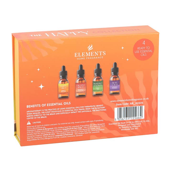 Something Different Wholesale – wholesale Eterisk olja – Happy Collection Blandad eterisk oljesats