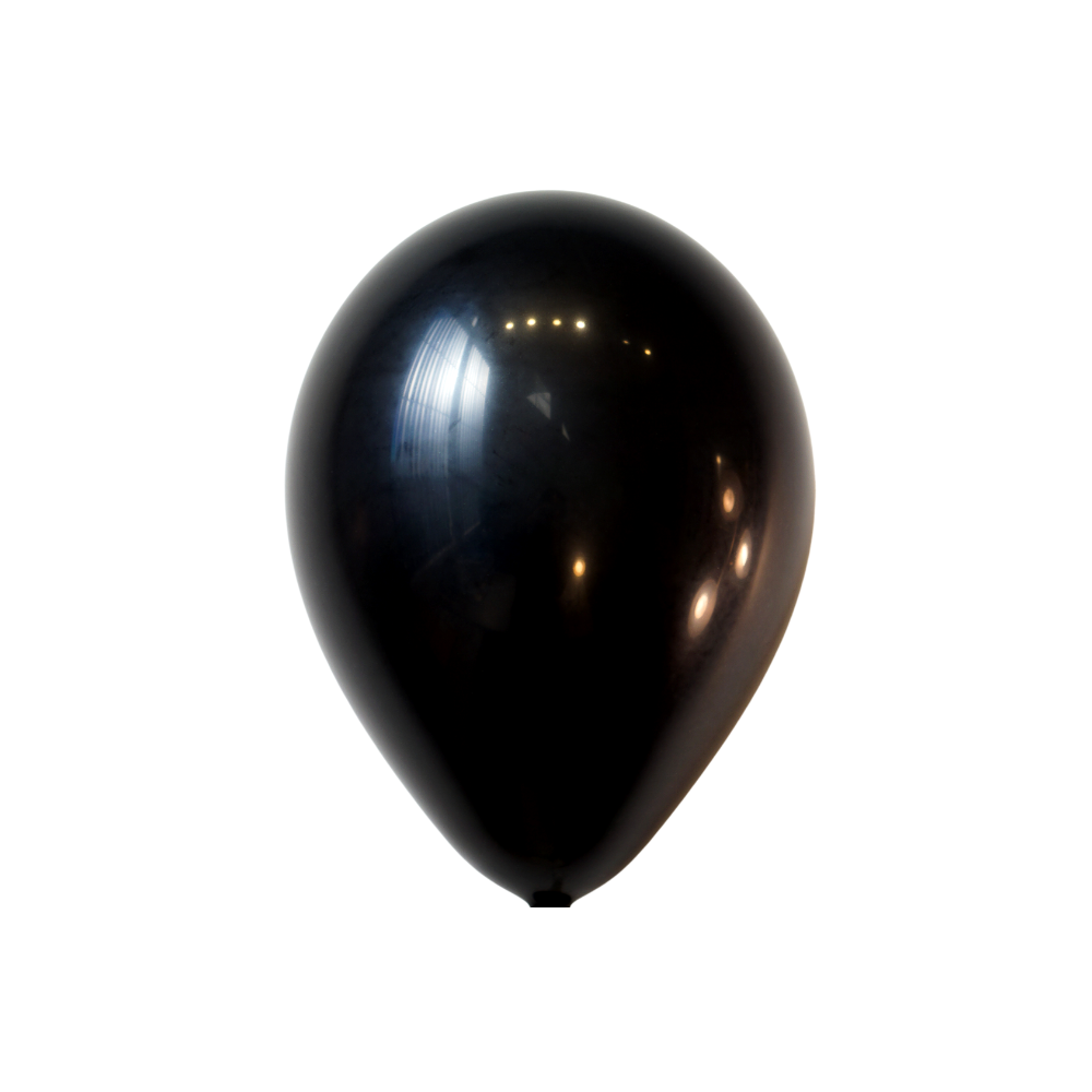 Creative Balloons Manufacturing - Wholesale Balloon - 11" Crystal Black Latex Balloons by Gayla0