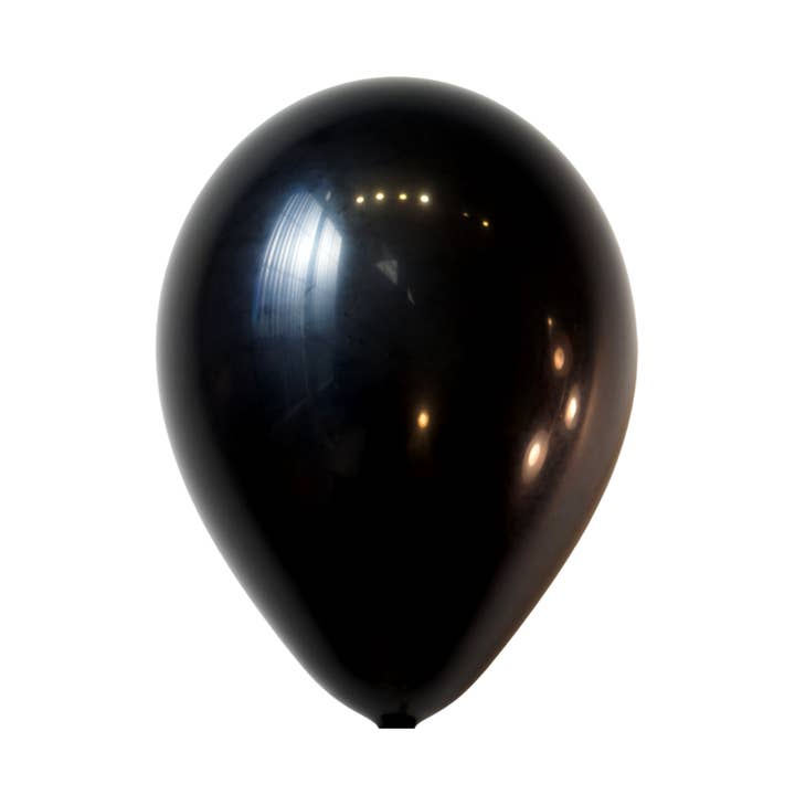 Creative Balloons Manufacturing - Wholesale Balloon - 11" Crystal Black Latex Balloons by Gayla0