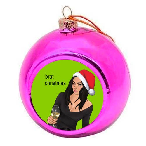ART WOW – wholesale Ornament – Christmas Baubles 'brat christmas'2