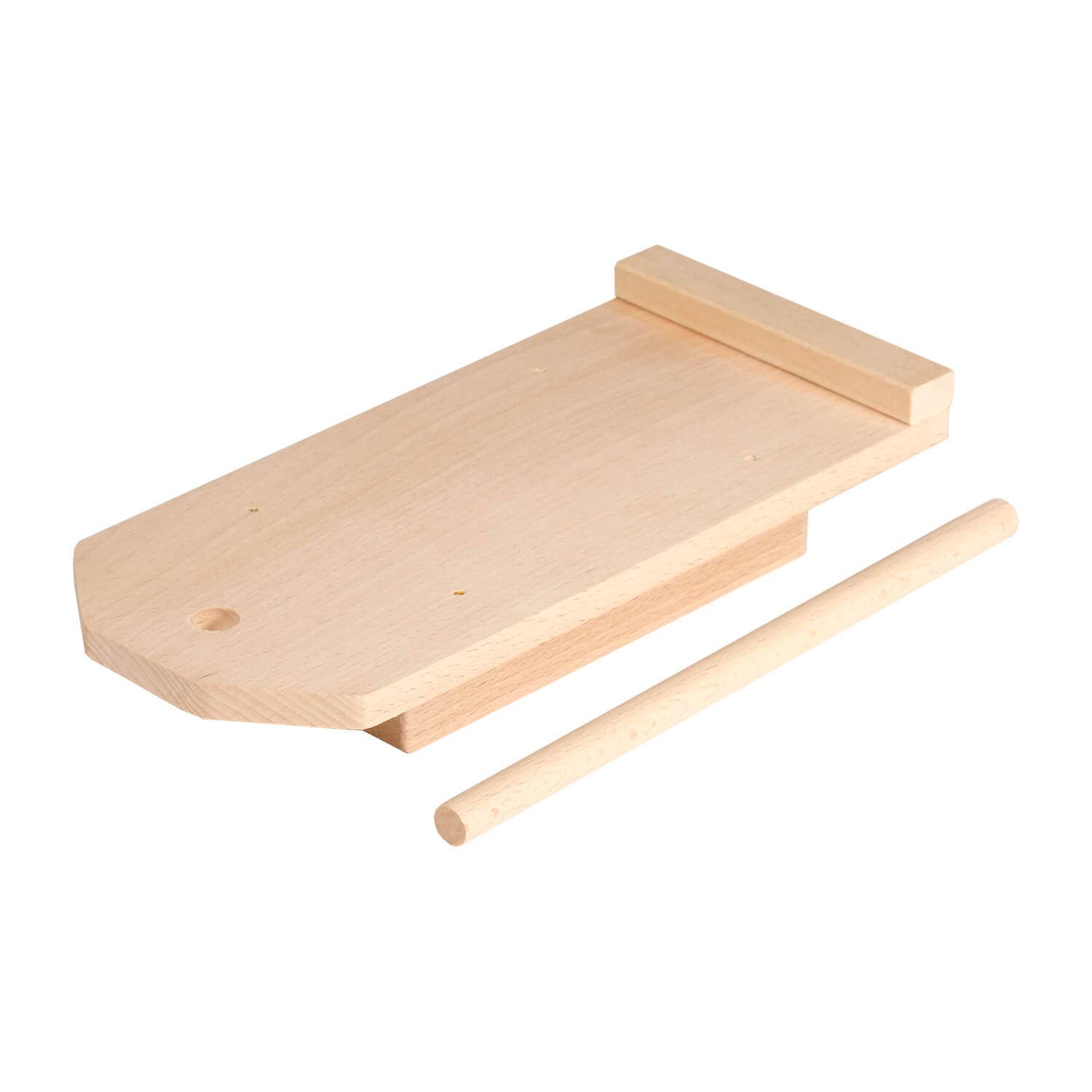 Tagliapasta - Wholesale Pasta Maker - Wooden Board with base and stop for Rolling garganelli2