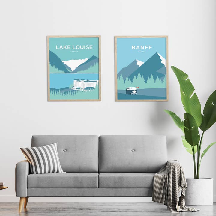 Impresión del Fairmont Lake Louise para venta al por mayor de Wildly Supply Co.