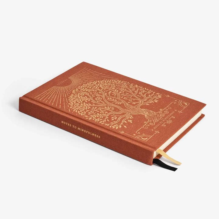 Intelligent Change - Wholesale Journal/diary - Notes to Mindfulness Journal Orange, Daily Guided Reflection5