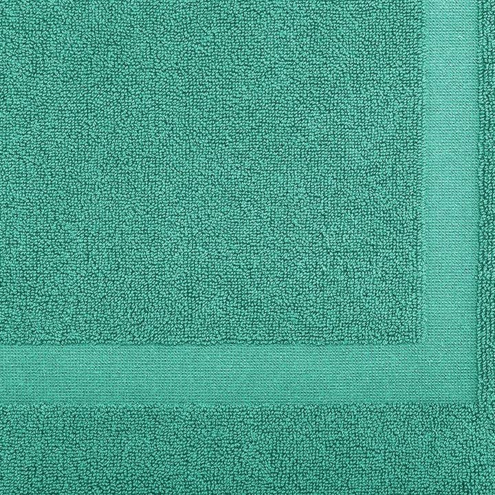 Lavish Touch Lot de 24 tapis de bain 100 % coton filé à anneaux 600 g/m² pour la vente par Pelicano