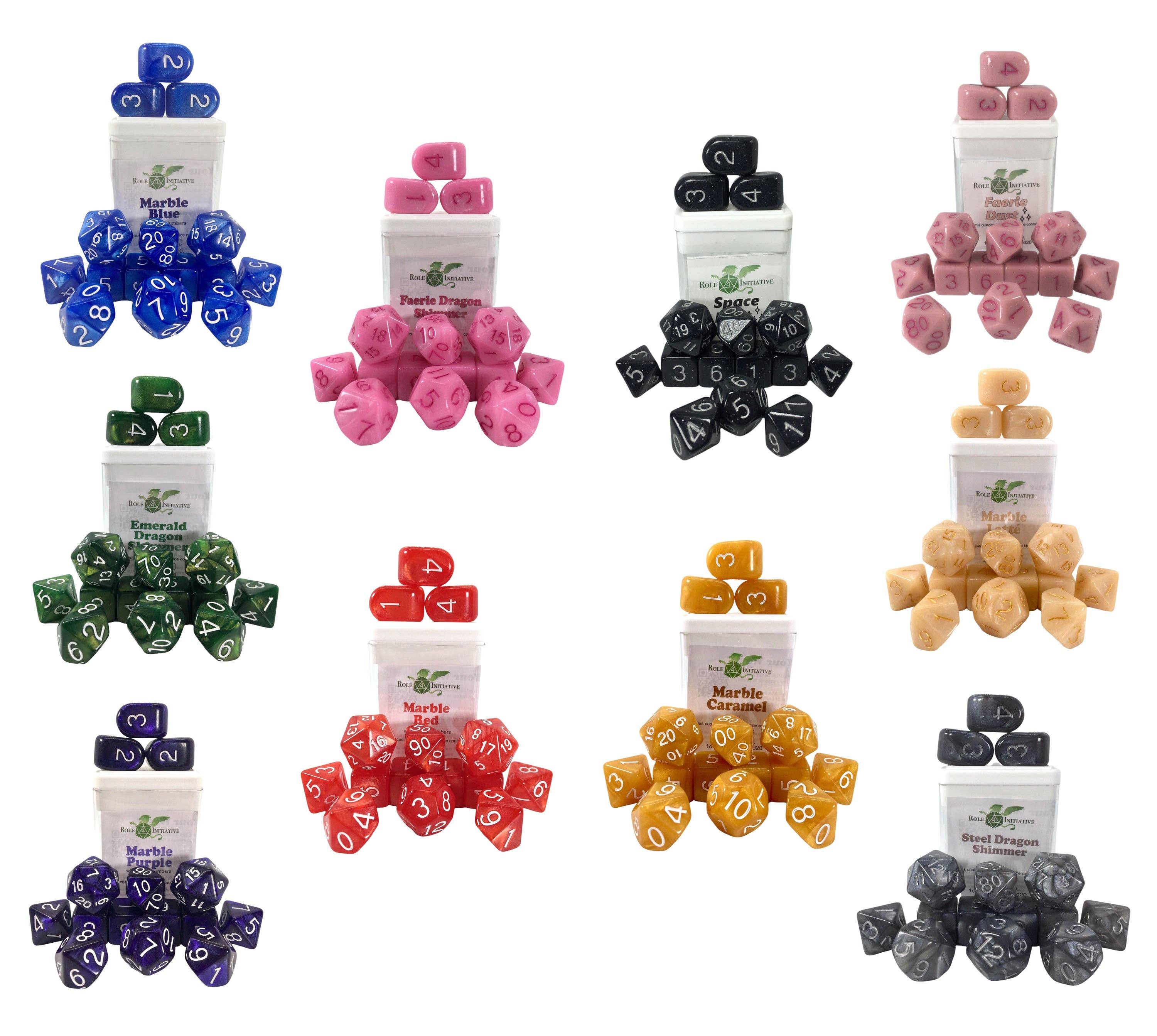 Role 4 Initiative – wholesale Dice – Dice Set Bundles in assorted colors7