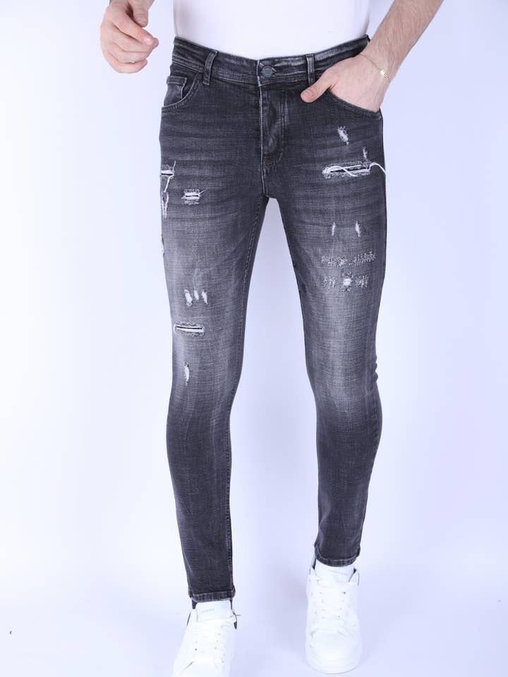 Destroyed Jeans Men’S - Slim Fit -1099 for wholesale by Local Fanatic